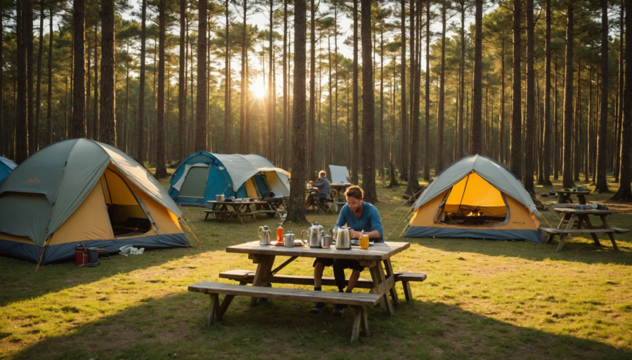 Por que alojarse en camping cerca de mimizan